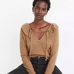 Madewell Ruffle Sweater